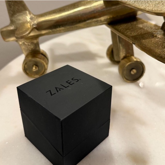 Zales Silver Earring and Necklace Set - Picture 5 of 5